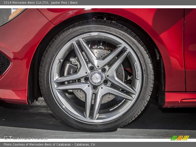 Jupiter Red / Black 2014 Mercedes-Benz CLA 250