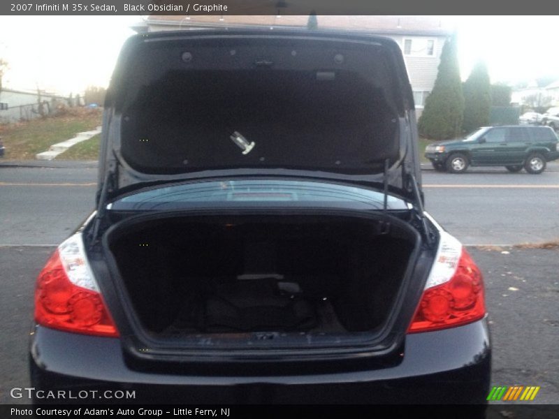 Black Obsidian / Graphite 2007 Infiniti M 35x Sedan