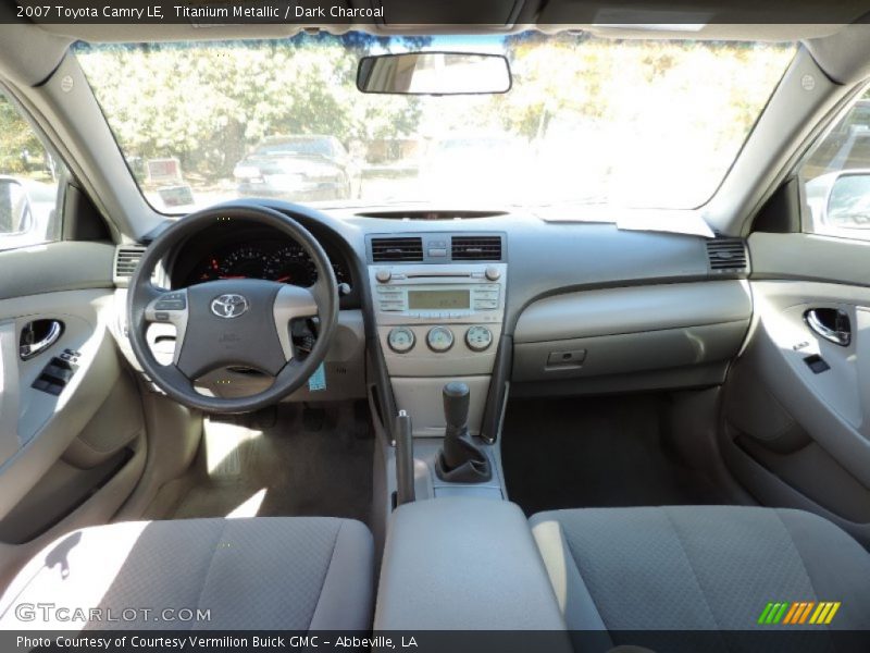 Titanium Metallic / Dark Charcoal 2007 Toyota Camry LE
