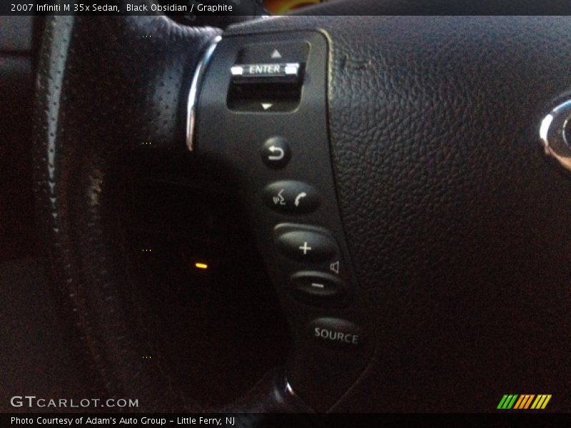 Black Obsidian / Graphite 2007 Infiniti M 35x Sedan