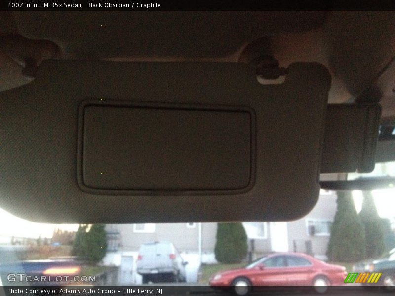 Black Obsidian / Graphite 2007 Infiniti M 35x Sedan