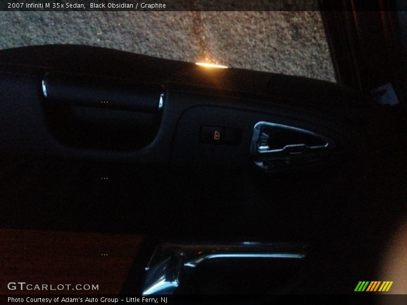 Black Obsidian / Graphite 2007 Infiniti M 35x Sedan