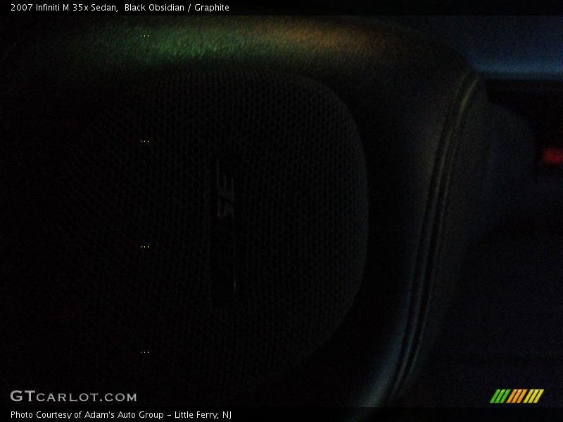 Black Obsidian / Graphite 2007 Infiniti M 35x Sedan