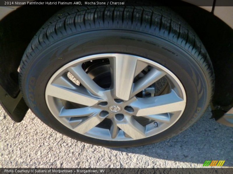  2014 Pathfinder Hybrid Platinum AWD Wheel
