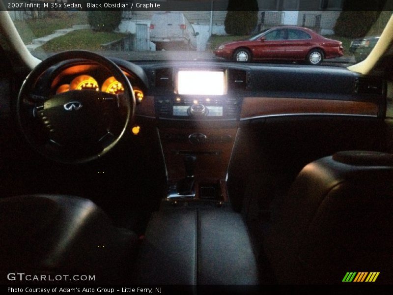 Black Obsidian / Graphite 2007 Infiniti M 35x Sedan