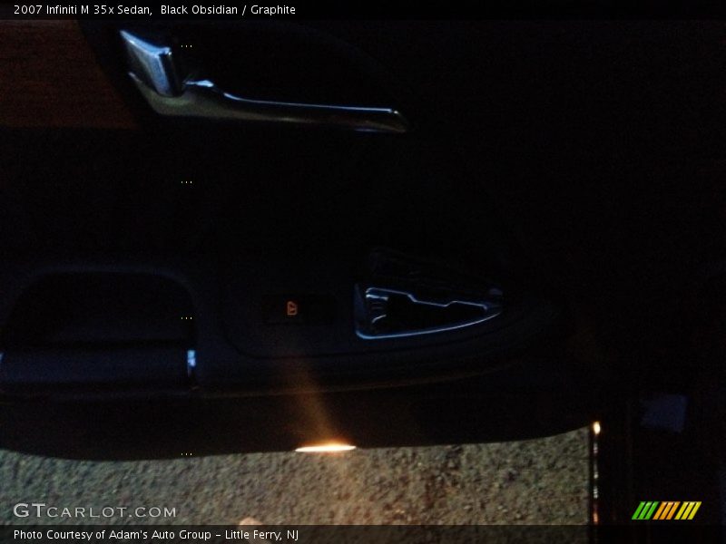 Black Obsidian / Graphite 2007 Infiniti M 35x Sedan
