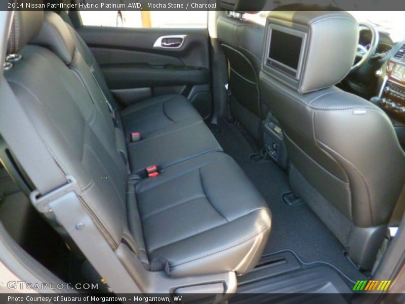 Rear Seat of 2014 Pathfinder Hybrid Platinum AWD