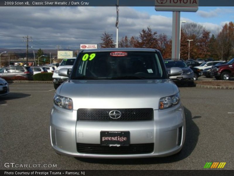 Classic Silver Metallic / Dark Gray 2009 Scion xB
