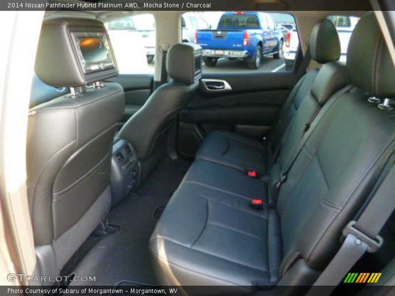 Rear Seat of 2014 Pathfinder Hybrid Platinum AWD