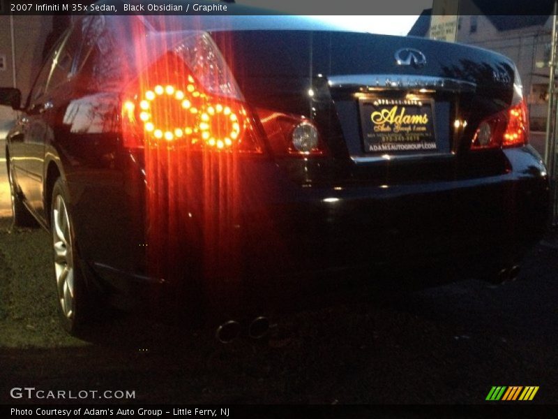 Black Obsidian / Graphite 2007 Infiniti M 35x Sedan