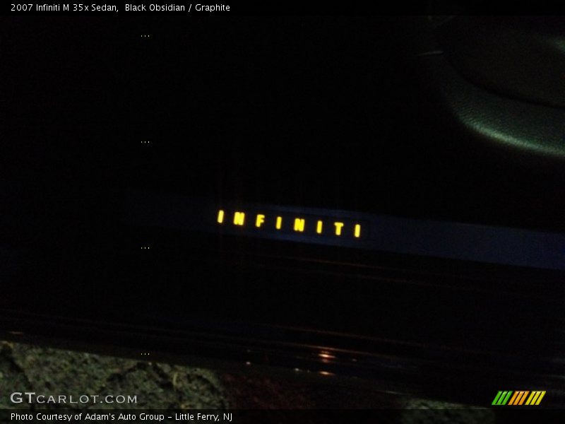 Black Obsidian / Graphite 2007 Infiniti M 35x Sedan