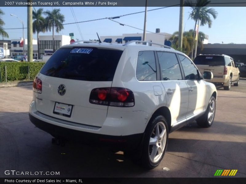 Campanella White / Pure Beige 2007 Volkswagen Touareg V6