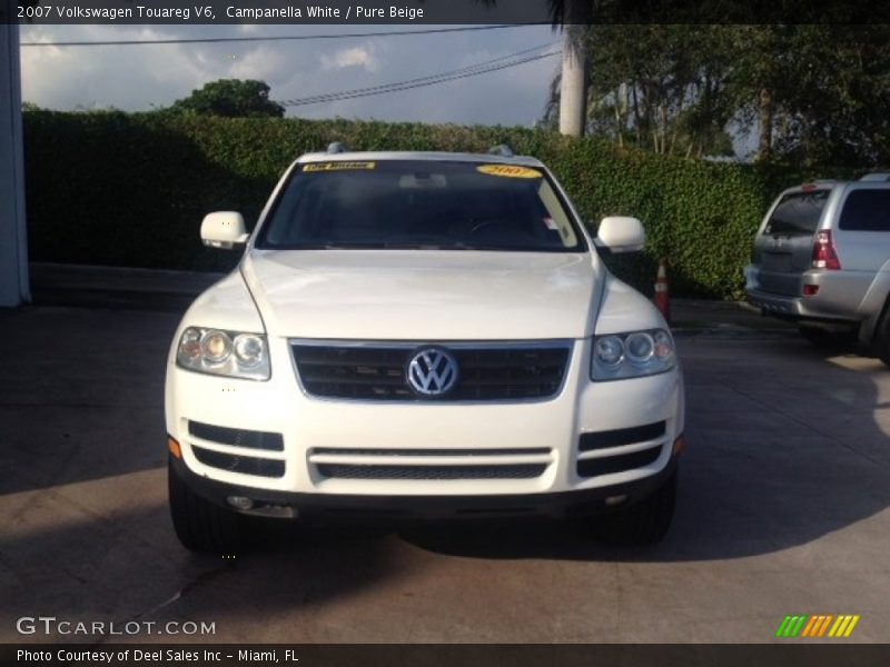 Campanella White / Pure Beige 2007 Volkswagen Touareg V6