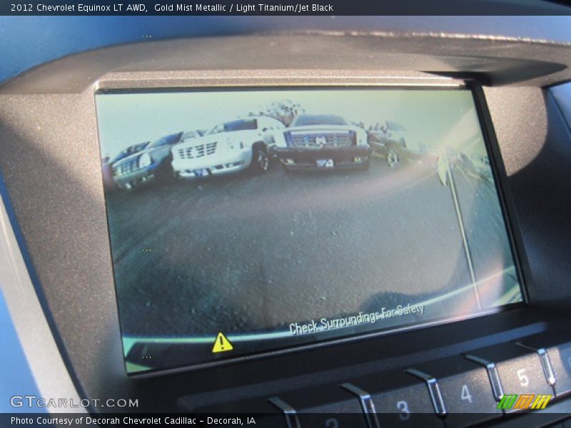 Gold Mist Metallic / Light Titanium/Jet Black 2012 Chevrolet Equinox LT AWD