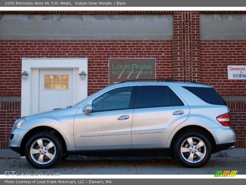 Iridium Silver Metallic / Black 2006 Mercedes-Benz ML 500 4Matic