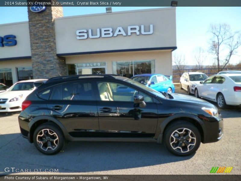 Crystal Black Silica / Ivory 2014 Subaru XV Crosstrek 2.0i Limited