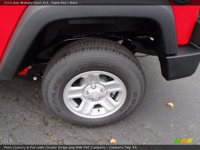 Flame Red / Black 2014 Jeep Wrangler Sport 4x4