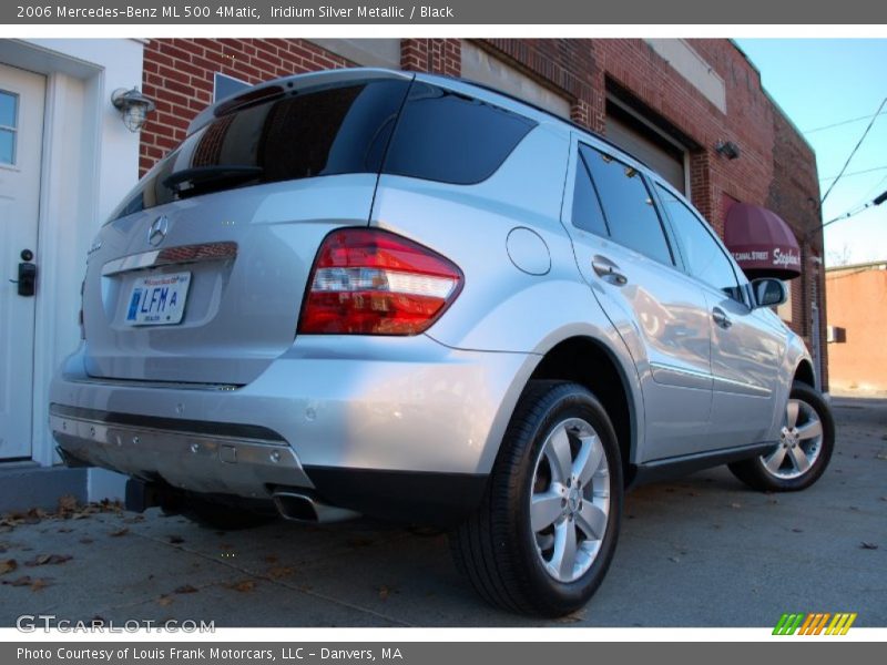 Iridium Silver Metallic / Black 2006 Mercedes-Benz ML 500 4Matic