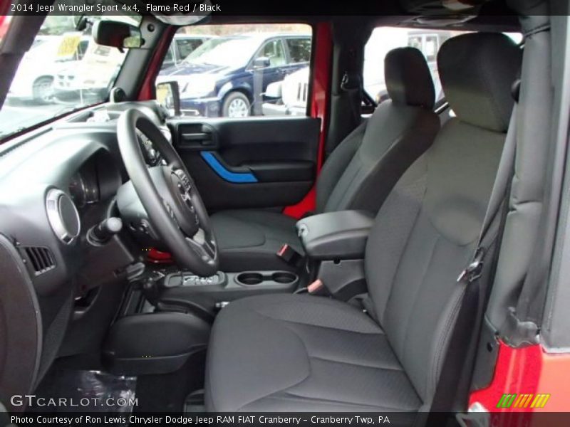 Flame Red / Black 2014 Jeep Wrangler Sport 4x4