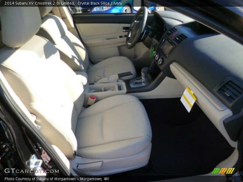 Crystal Black Silica / Ivory 2014 Subaru XV Crosstrek 2.0i Limited