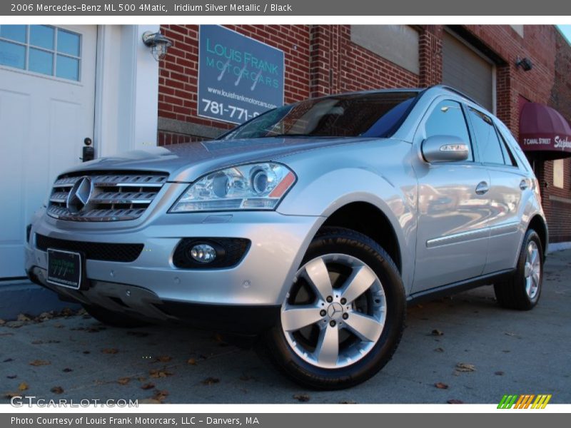 Iridium Silver Metallic / Black 2006 Mercedes-Benz ML 500 4Matic