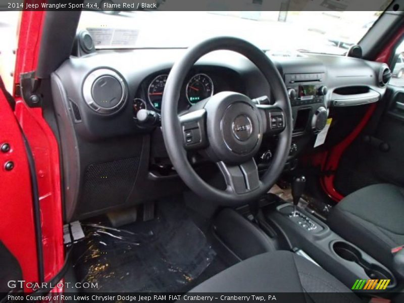 Flame Red / Black 2014 Jeep Wrangler Sport 4x4