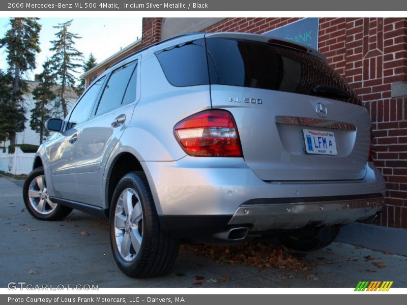 Iridium Silver Metallic / Black 2006 Mercedes-Benz ML 500 4Matic