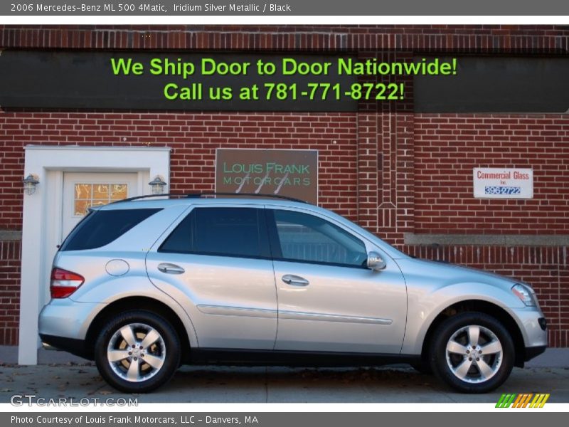 Iridium Silver Metallic / Black 2006 Mercedes-Benz ML 500 4Matic