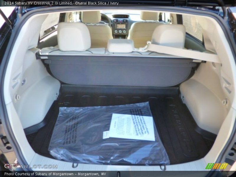 Crystal Black Silica / Ivory 2014 Subaru XV Crosstrek 2.0i Limited