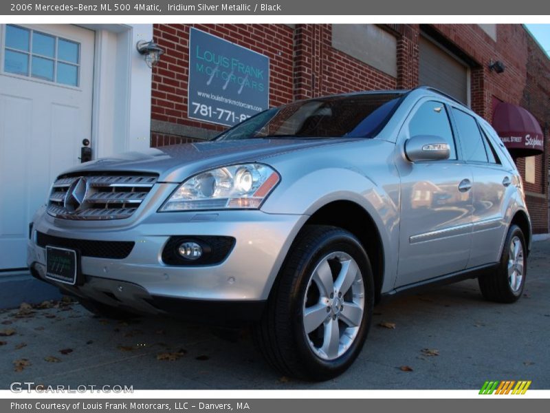 Iridium Silver Metallic / Black 2006 Mercedes-Benz ML 500 4Matic