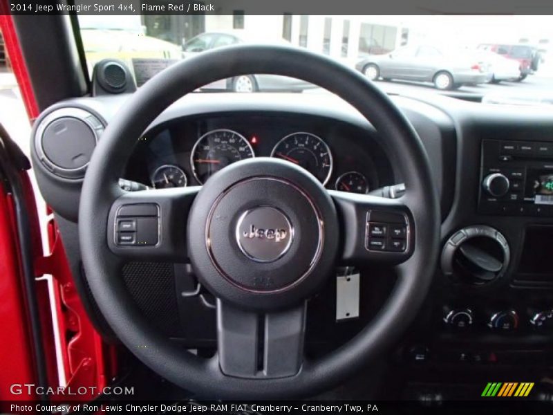 Flame Red / Black 2014 Jeep Wrangler Sport 4x4
