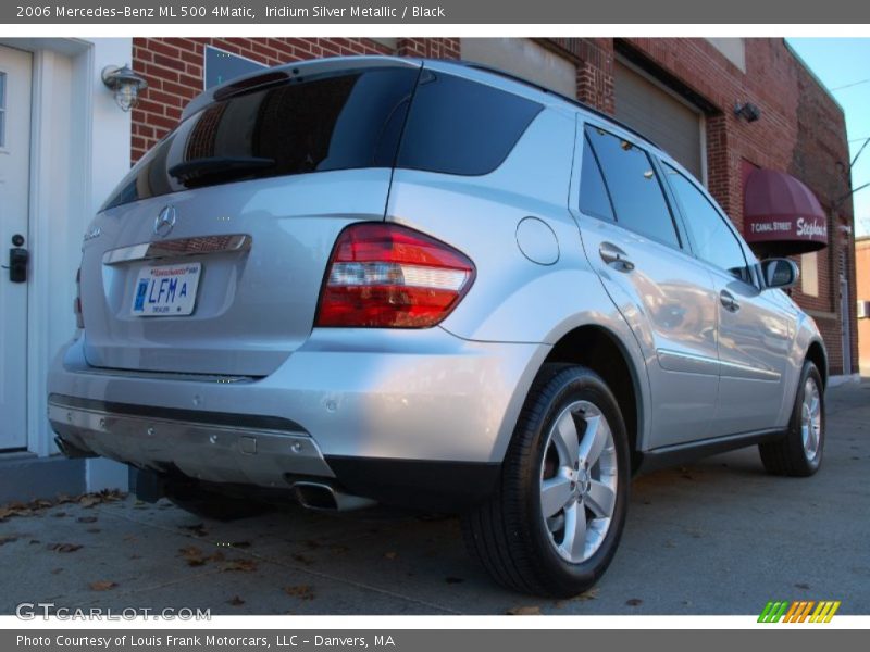 Iridium Silver Metallic / Black 2006 Mercedes-Benz ML 500 4Matic