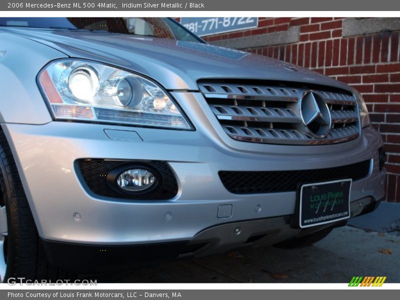 Iridium Silver Metallic / Black 2006 Mercedes-Benz ML 500 4Matic