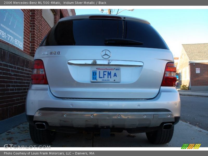 Iridium Silver Metallic / Black 2006 Mercedes-Benz ML 500 4Matic