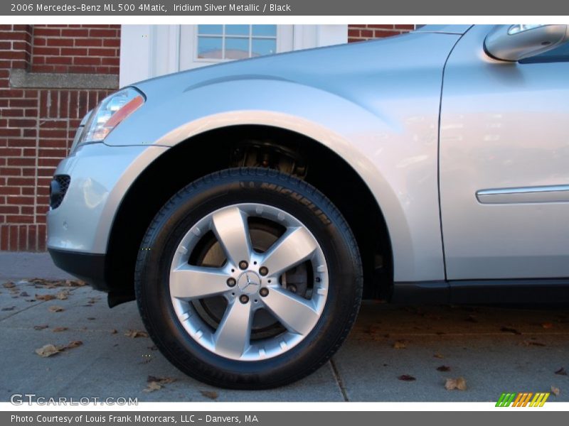 Iridium Silver Metallic / Black 2006 Mercedes-Benz ML 500 4Matic