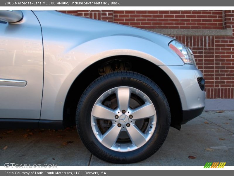 Iridium Silver Metallic / Black 2006 Mercedes-Benz ML 500 4Matic