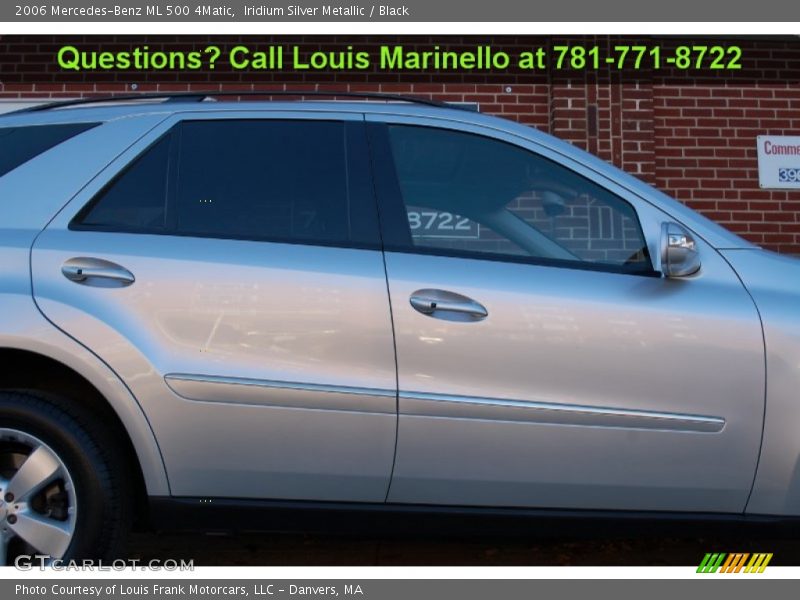 Iridium Silver Metallic / Black 2006 Mercedes-Benz ML 500 4Matic