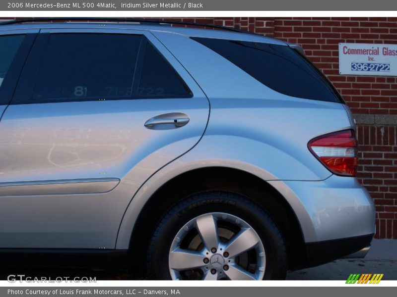Iridium Silver Metallic / Black 2006 Mercedes-Benz ML 500 4Matic