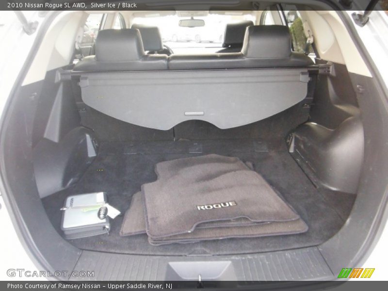 Silver Ice / Black 2010 Nissan Rogue SL AWD