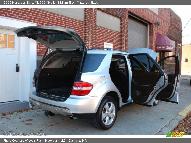 Iridium Silver Metallic / Black 2006 Mercedes-Benz ML 500 4Matic