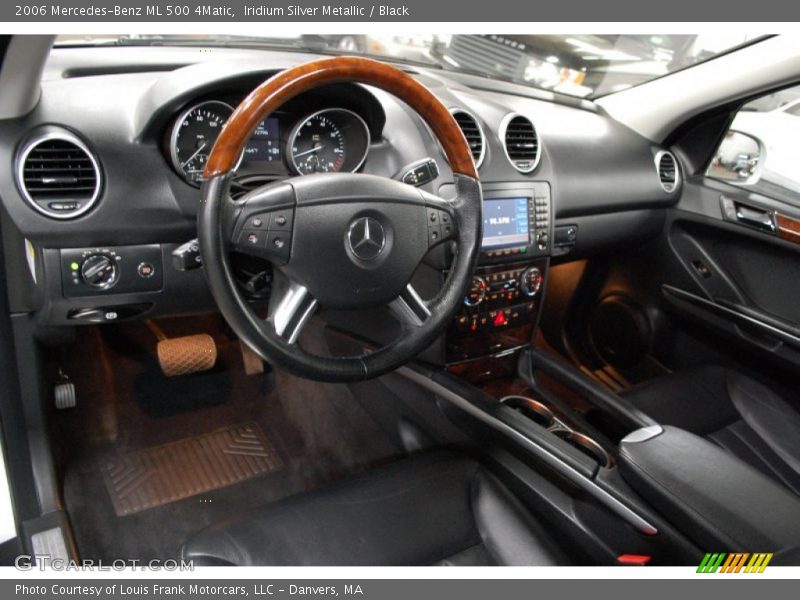 Iridium Silver Metallic / Black 2006 Mercedes-Benz ML 500 4Matic