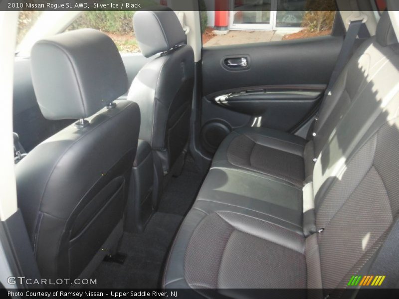 Silver Ice / Black 2010 Nissan Rogue SL AWD