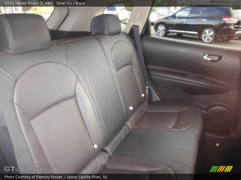 Silver Ice / Black 2010 Nissan Rogue SL AWD