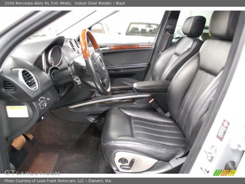 Iridium Silver Metallic / Black 2006 Mercedes-Benz ML 500 4Matic
