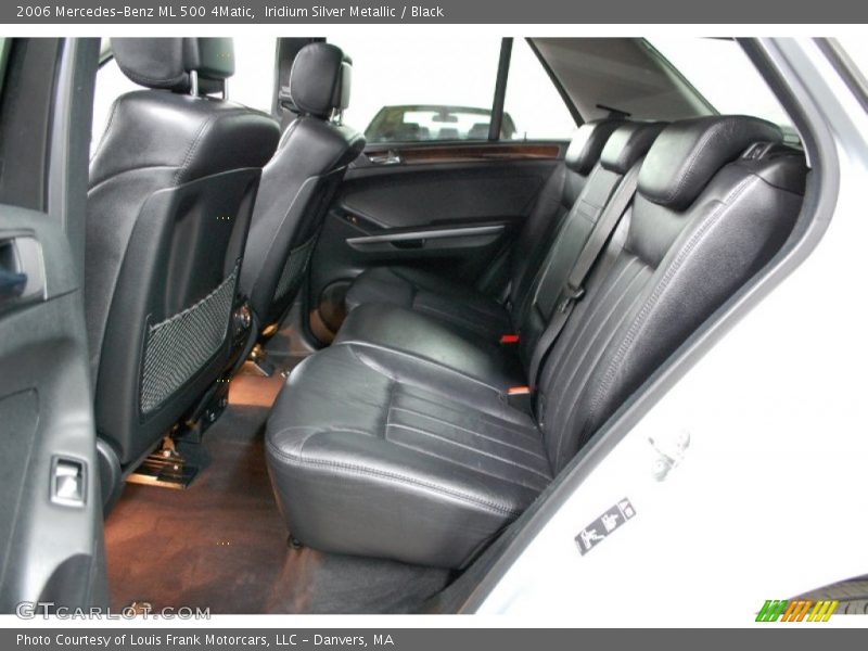 Iridium Silver Metallic / Black 2006 Mercedes-Benz ML 500 4Matic