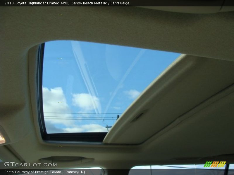 Sandy Beach Metallic / Sand Beige 2010 Toyota Highlander Limited 4WD