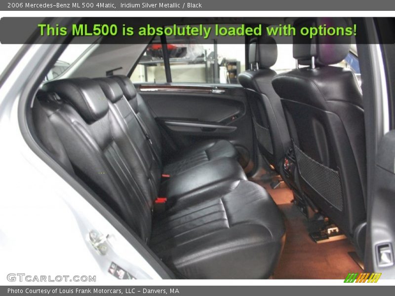 Iridium Silver Metallic / Black 2006 Mercedes-Benz ML 500 4Matic