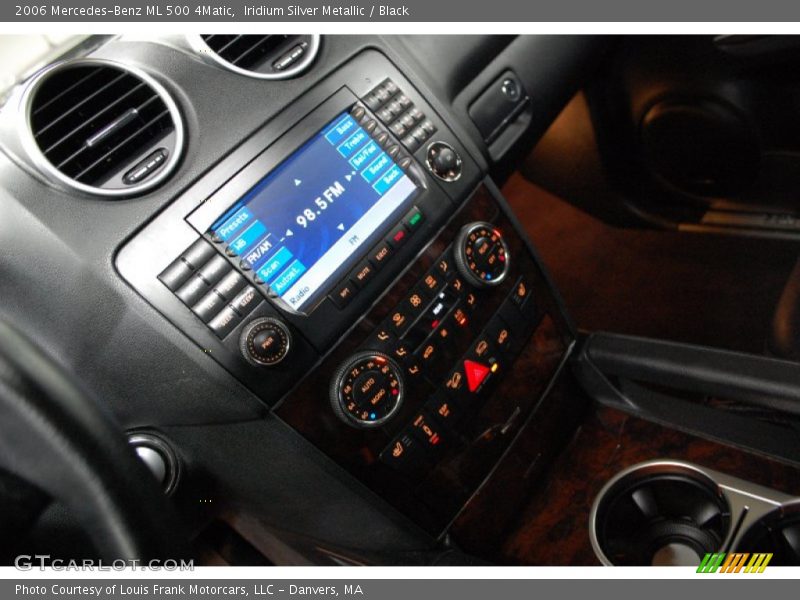 Iridium Silver Metallic / Black 2006 Mercedes-Benz ML 500 4Matic