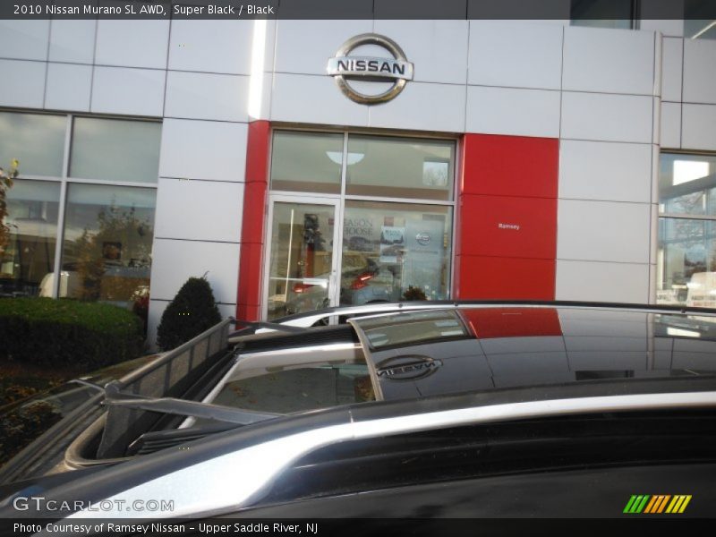 Super Black / Black 2010 Nissan Murano SL AWD