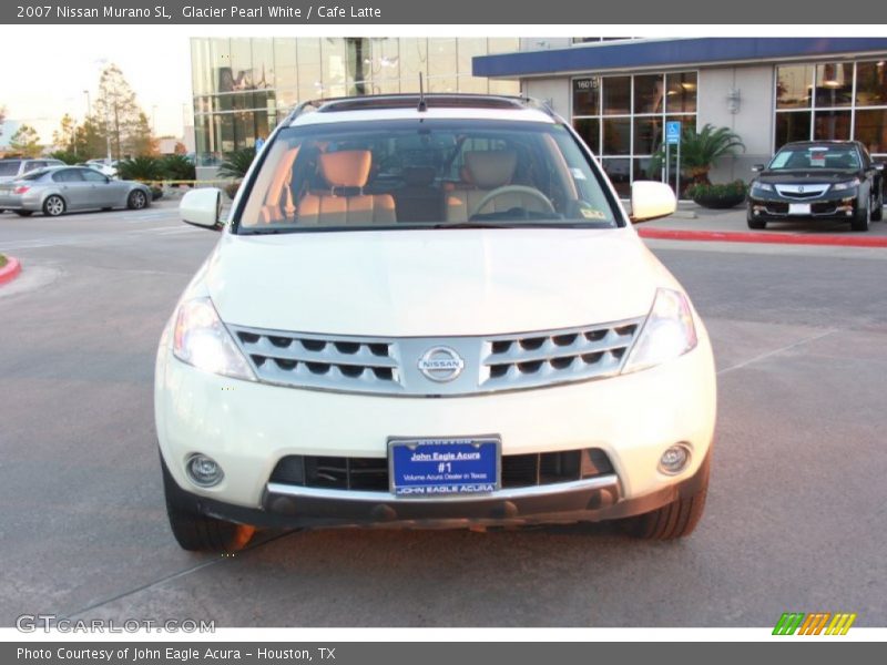 Glacier Pearl White / Cafe Latte 2007 Nissan Murano SL